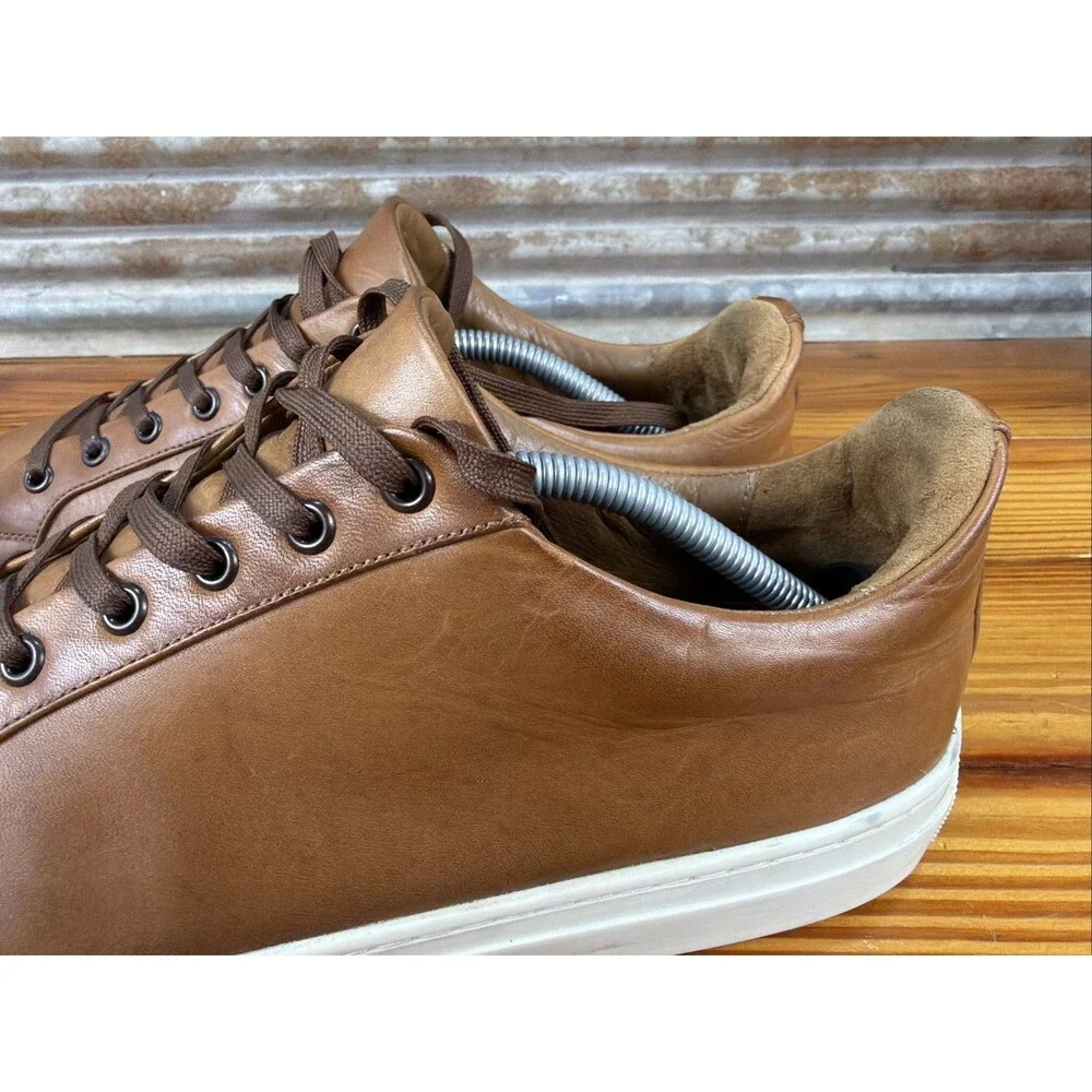 Thursday Boot Co Premier Low Top Sneakers Men's US 13 Toffee Brown Leather